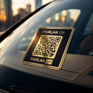 Parlak QR - Yeni Nesil Araç İletişim Kartı (Gizlilik Odaklı Akıllı Numaratör)