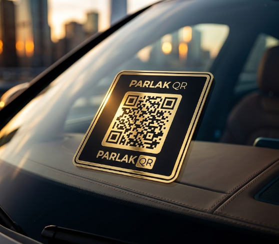 Parlak QR - Yeni Nesil Araç İletişim Kartı (Gizlilik Odaklı Akıllı Numaratör)